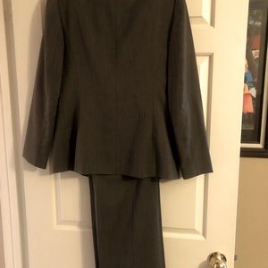 Tahari Dark Brown (brownish/black) Pantsuit